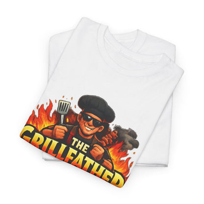 The Grillfather T-Shirt — Funny BBQ Grillmaster Tee